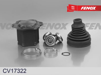 каре комплект, полуоска FENOX CV17322