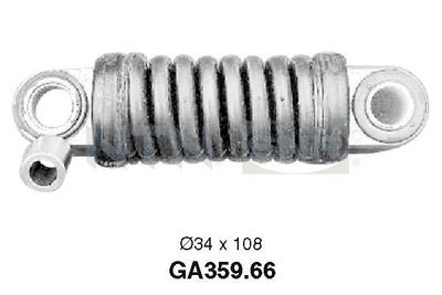 Tensioner Pulley, V-ribbed belt GA359.66