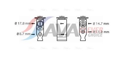 EXPANSIONSVENTIL KLIMAANLAGE