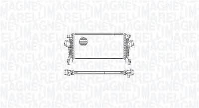 интеркулер (охладител за въздуха на турбината) MAGNETI MARELLI 351319206390