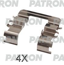 Комплектующие, колодки дискового тормоза PATRON PSRK1285 для HYUNDAI ix55