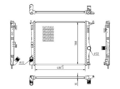 RADIATOR RACIRE MOTOR