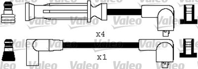 Комплект проводов зажигания VALEO 346345 для ROVER 200