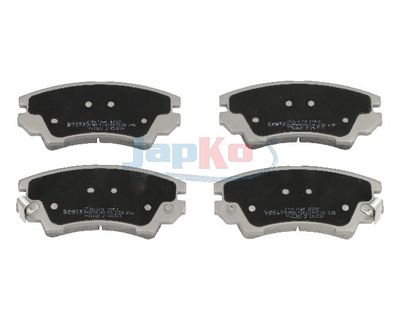 комплект спирачно феродо, дискови спирачки JAPKO 50W16