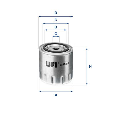 Filtr oleju UFI 23.134.00 produkt
