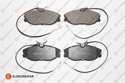 Комплект тормозных колодок, дисковый тормоз EUROREPAR 1617254180 для PEUGEOT 607