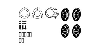 SET MONTARE SISTEM DE ESAPAMENT HJS 82337309