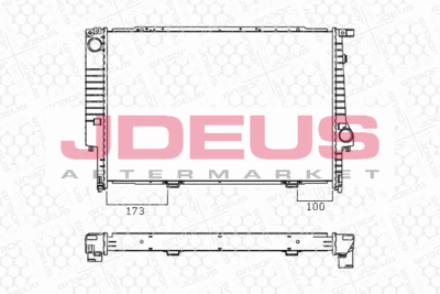 KüHLER MOTORKüHLUNG JDEUS M0050180