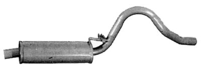 MITTELSCHALLDäMPFER IMASAF 541406