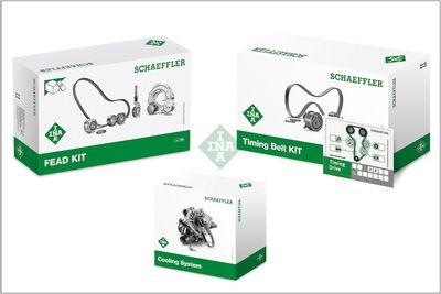 Vesipumppu + hammas-/moniurahihnasarja Schaeffler INA 530 0650 50
