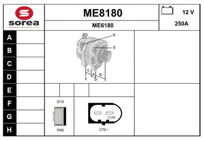 GENERATOR SNRA ME8180