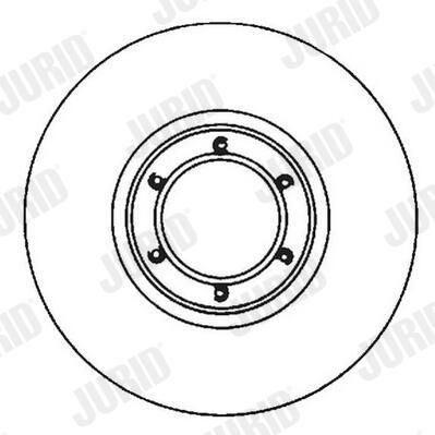 BREMSSCHEIBE JURID 561643JC 1