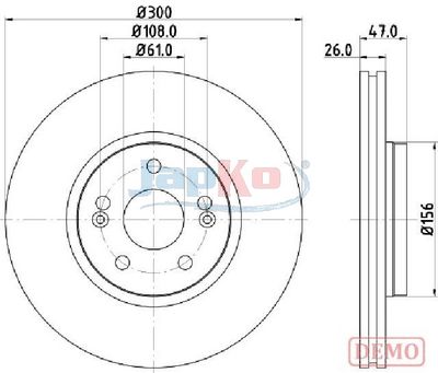 DISC FRANA JAPKO 600712C