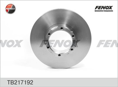 Тормозной диск FENOX TB217192 для FIAT 1100-1900