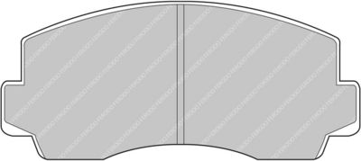 BREMSBELAGSATZ SCHEIBENBREMSE