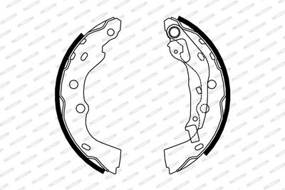 SET SABOTI FRANA FERODO FSB4009 1