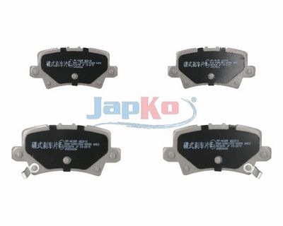 Set placute frana JAPKO 51403