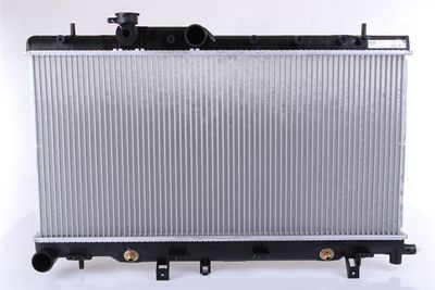 NISSENS 67711 Радиатор охлаждения двигателя  для SUBARU IMPREZA (Субару Импреза)