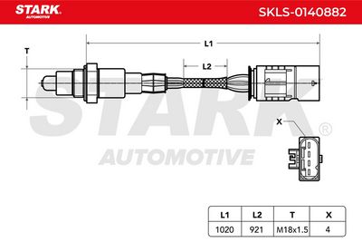 ламбда-сонда STARK SKLS-0140882