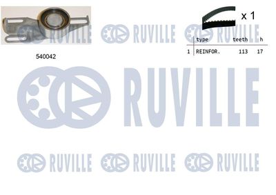 Комплект ремня ГРМ RUVILLE 550169 для PEUGEOT 305