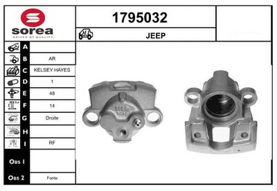 BREMSSATTEL SNRA 1795032