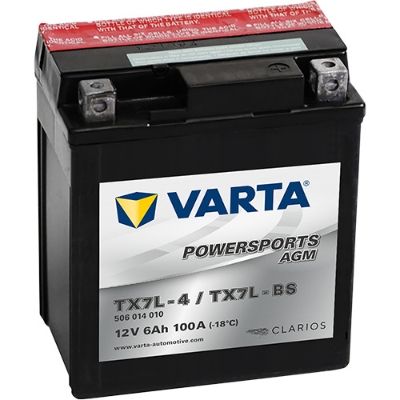 Стартерная аккумуляторная батарея VARTA 506014010I314 для SUZUKI UX