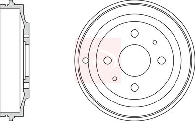APEC Brake Drum DRM9147