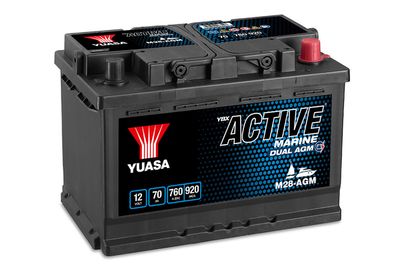 Yuasa Starter Battery M28-AGM