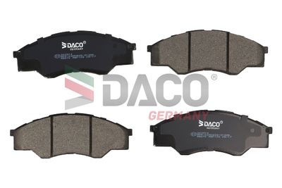 Комплект тормозных колодок, дисковый тормоз DACO Germany 323914 для TOYOTA HILUX