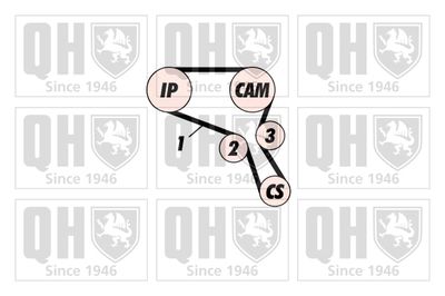 SET CUREA DE DISTRIBUTIE QUINTON HAZELL QBK556 1