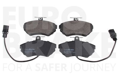 EUROBRAKE 5502224756 Тормозные колодки и сигнализаторы  для AUDI A4 B6 Avant (8E5) 2.5 TDI quattro