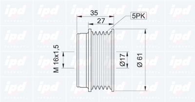 SISTEM ROATA LIBERA GENERATOR IPD 120012 1