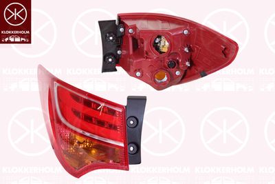 Задний фонарь KLOKKERHOLM 31820712 для HYUNDAI SANTA FE
