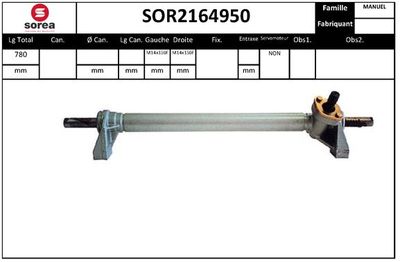 Рулевой механизм EAI SOR2164950 для CITROËN GS