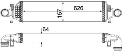 INTERCOOLER COMPRESOR MAHLE CI480000P 1
