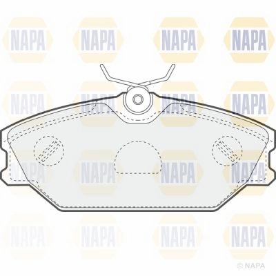 Brake Pad Set NAPA PBP7462