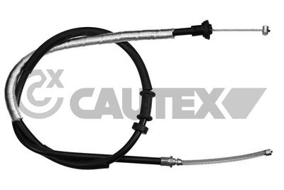 Тросик, cтояночный тормоз CAUTEX 763231 для FIAT PANDA