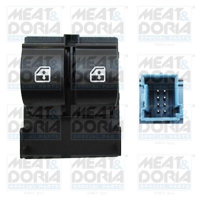 Выключатель, стеклолодъемник MEAT & DORIA 26035 для FIAT FIORINO