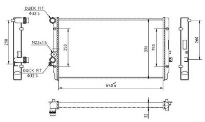 RADIATOR RACIRE MOTOR