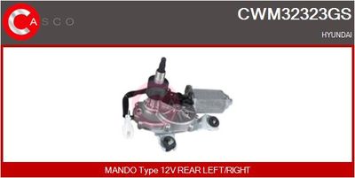 Двигатель стеклоочистителя CASCO CWM32323GS для HYUNDAI LANTRA