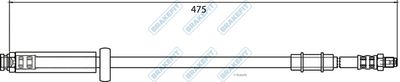 APEC Brake Hose BHO4326