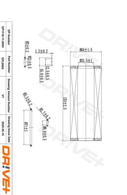 FILTRU ULEI DR!VE+ DP1110110093 0