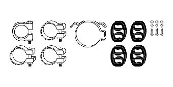 SET MONTARE SISTEM DE ESAPAMENT HJS 82358161