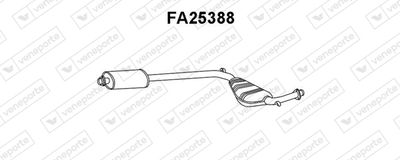 VENEPORTE FA25388 Глушитель выхлопных газов  для LANCIA THEMA SW (834_) 2000 i.e. 16V (834AI)