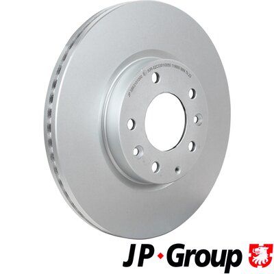 Тормозной диск JP GROUP 3863101000 для BESTURN (FAW) B70