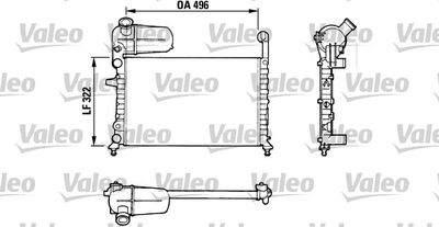 VALEO Radiateur (811070)