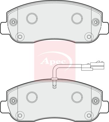 APEC Brake Pad Set, disc brake PAD1797