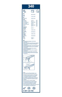 WISCHBLATT BOSCH 3397118700 5