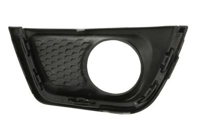 Voorbumper afdekking Voor Rechts (met mistlampgaten, plastic, zwart) past: JEEP COMPASS II 11.16-10.22