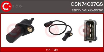 SENZOR IMPULSURI ARBORE COTIT CASCO CSN74C07GS